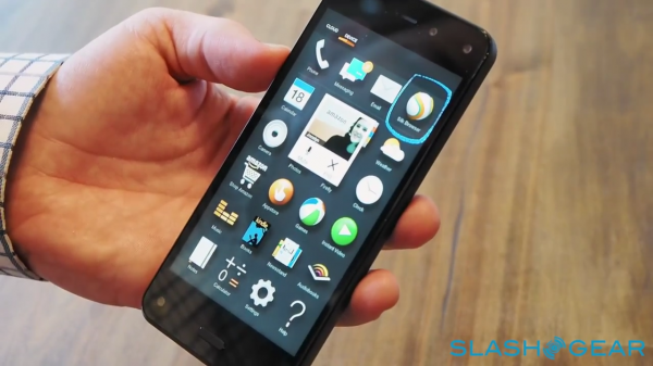 Fire Phone calling Mayday: hands-on