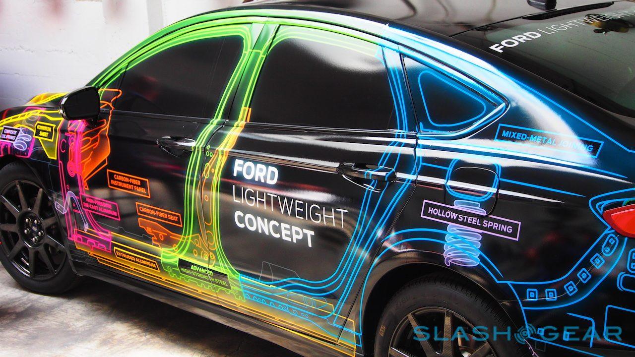 Ford Lightweight Concept Car EyesOn HighTech, LowWeight SlashGear