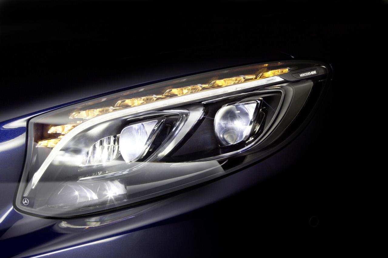 Mercedez Benz Multibeam Headlight Crams 84 LEDs Inside SlashGear