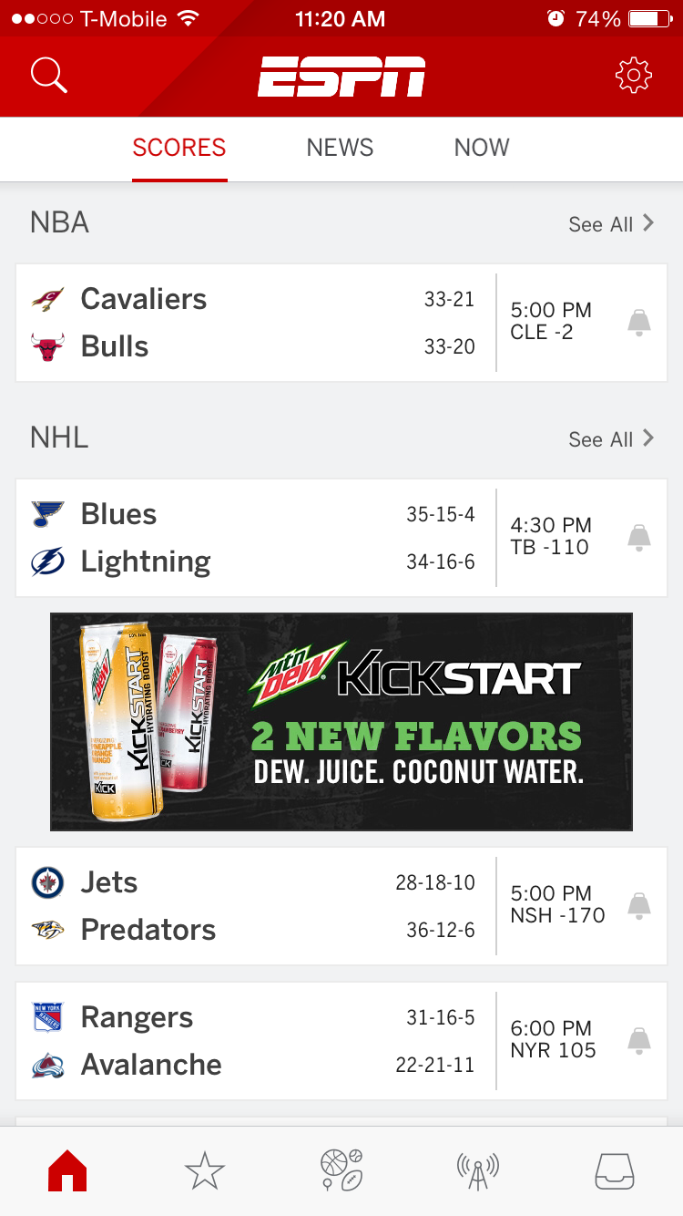 ESPN Gets iOS Makeover, Full Android Update 'In A Few Months' - SlashGear