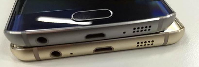 S6 edge plus silver top