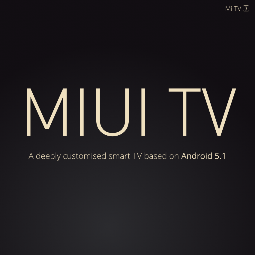 Xiaomi Mi TV 3 Rocks 4K Resolution And Detachable Mainboard