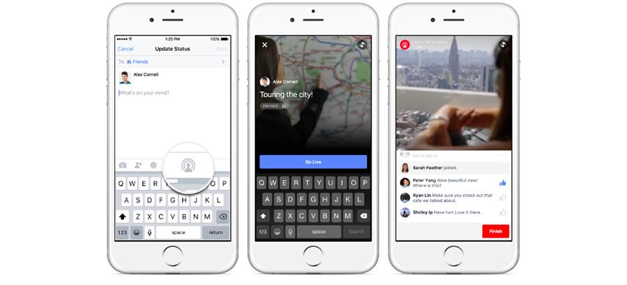 Facebook expands Live Video to all iPhone users in US