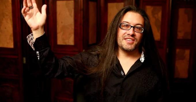 Doom's John Romero working on a 