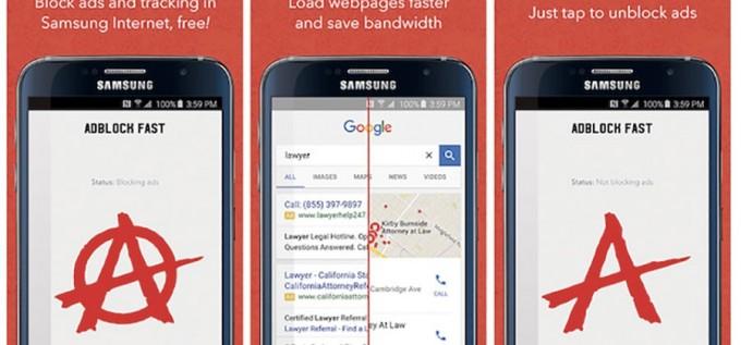 Google removes Samsung-advertised ad blocker for policy violation