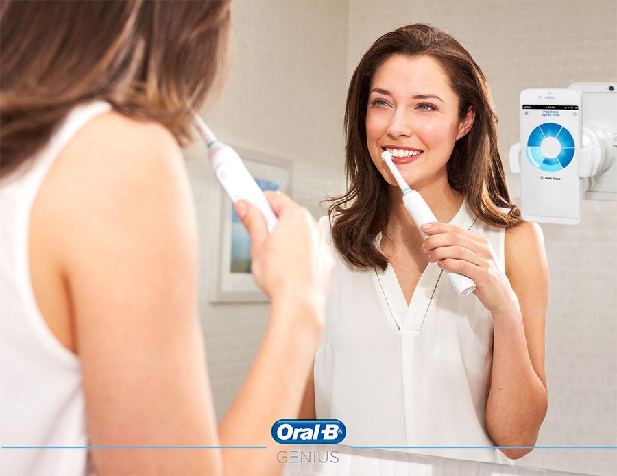 Sui paniek haar Oral-B Genius Connected Toothbrush Uses Your Smartphone Camera - SlashGear