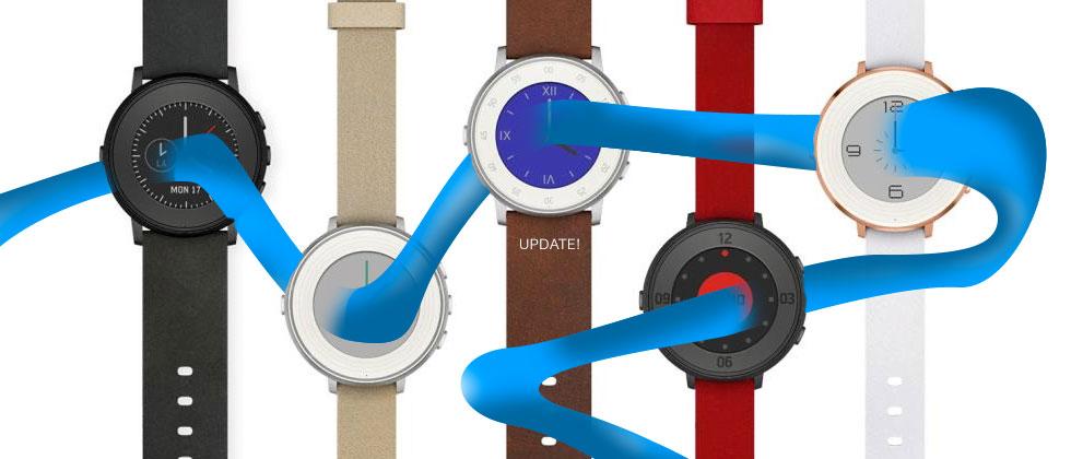 Pebble updates put Health front and center