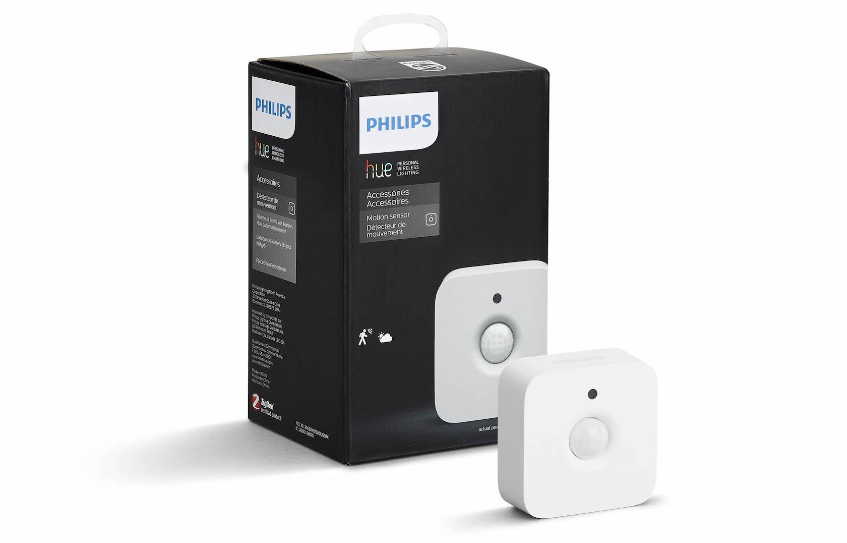 Philips Hue Motion Sensor Triggers IoT Lights; New Hue Bulbs Debut
