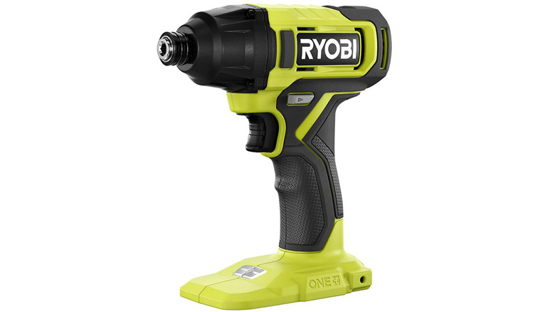 A stock imager of a Ryobi ONE+ 1/4-inch impact driver