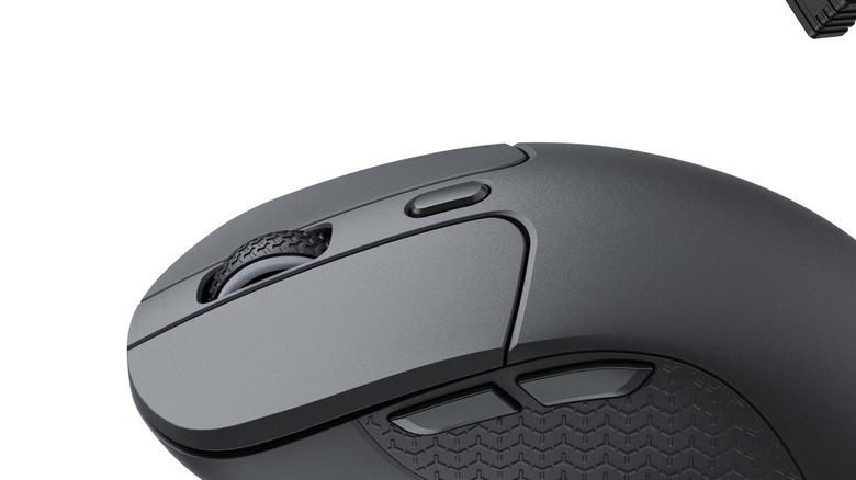 Keychron mouse on white background