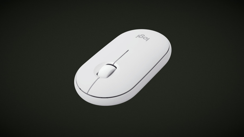 Logitech Pebble 2 black background