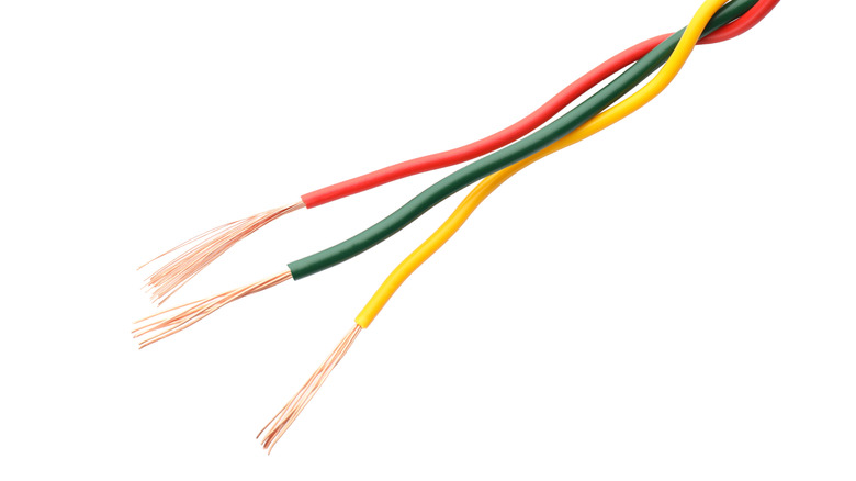 stripped wires
