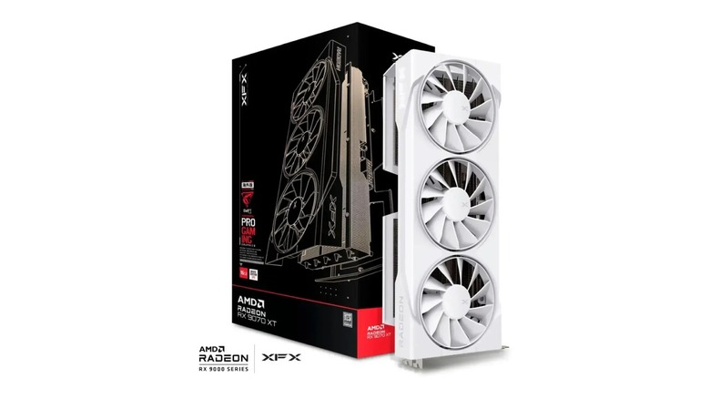 XFX 9070 XT with box