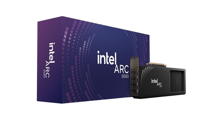 Intel Arc B580 with box