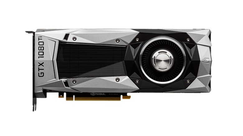 Nvidia 1080 Ti on display