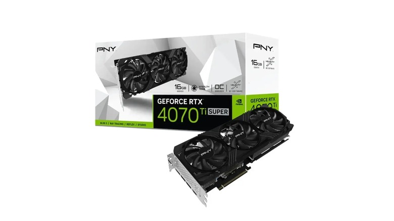 PNY 4070 Ti Super with box