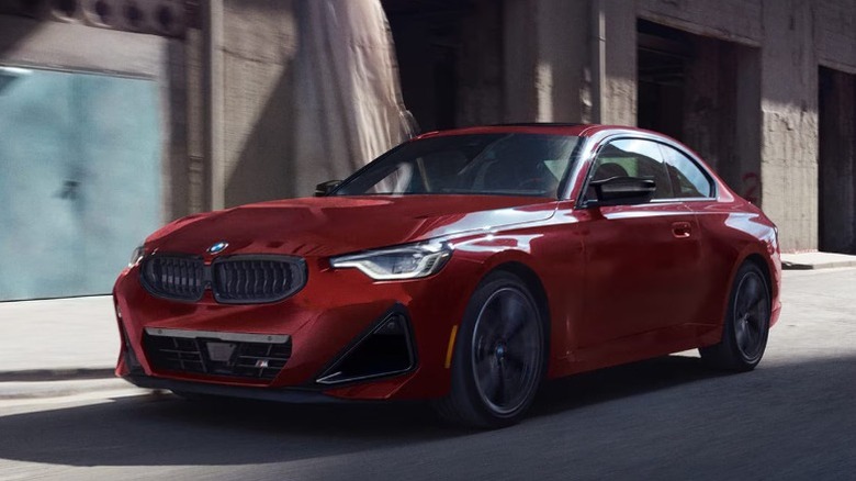 A red 2025 BMW 2 Series Coupe