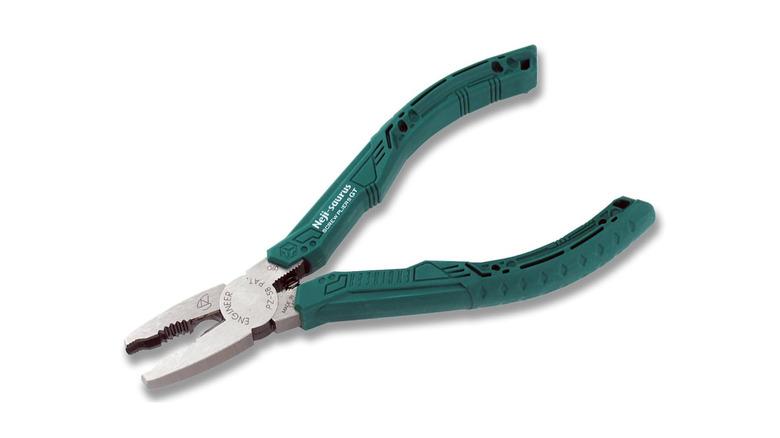 Engineer removal pliers white background