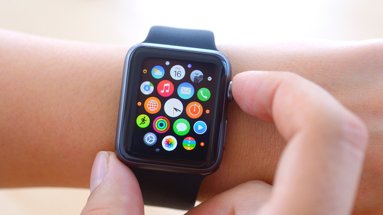 Apple Watch app screen