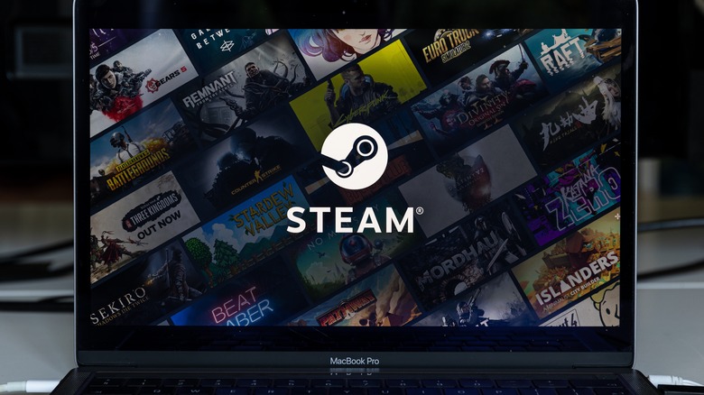 Steam on MacBook Pro