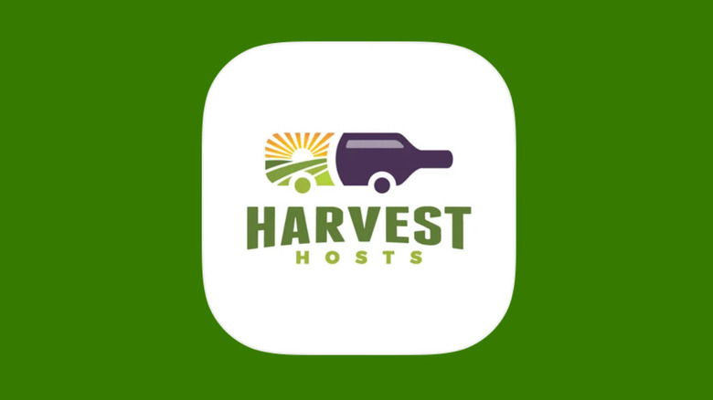 The Harvest Hosts app logo.
