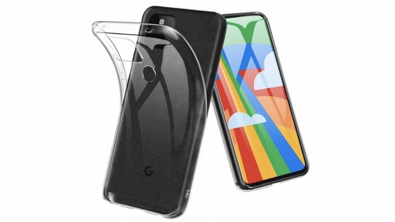TopACE Slim Clear Bumper Case for Pixel 5