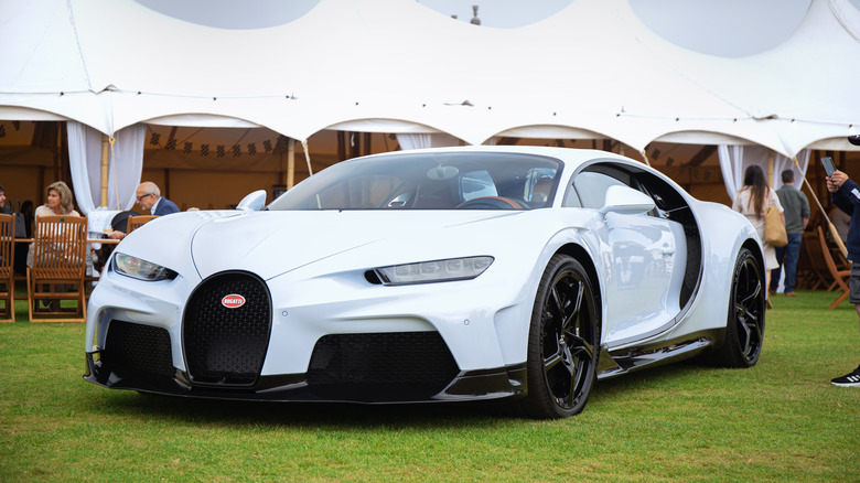 Bugatti Chiron at Salon Prive