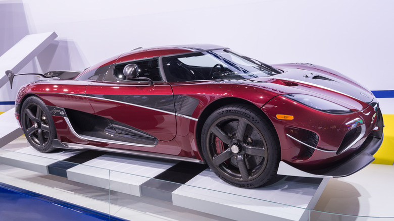 Koenigsegg Agera RS at the North American International Auto Show