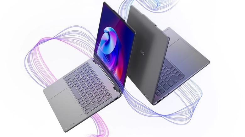 Lenovo Yoga 7i 2-in-1 against a white background