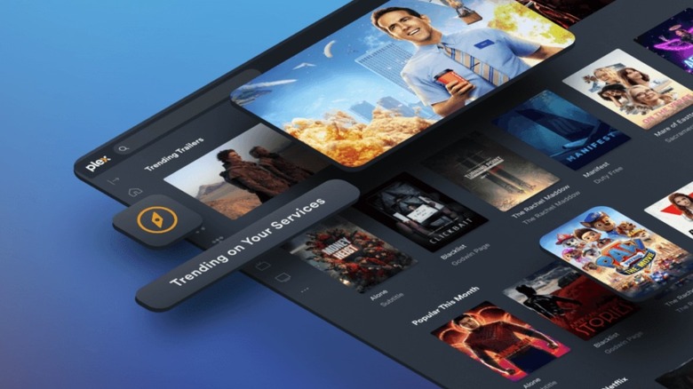 The Plex interface