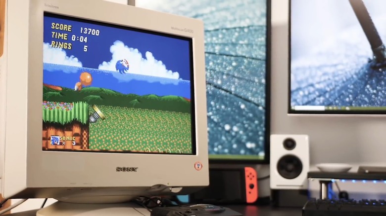 Retro gaming on CRT