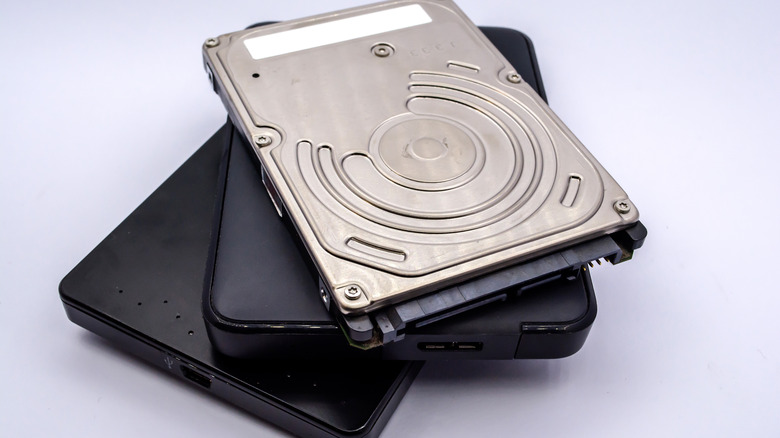 Internal and external drive