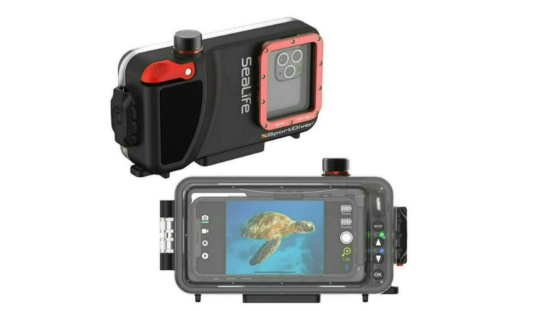 پرونده Sealife Underwater Smartphone scuba