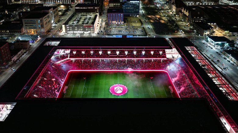 Energizer Park from above