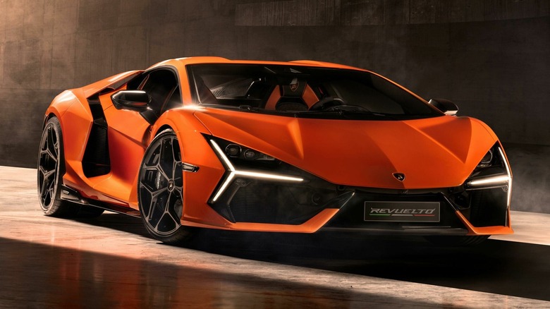 Lamborghini Revuelto studio shot