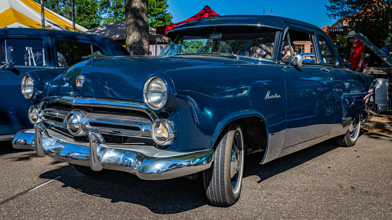1957 Ford Mainline on the road