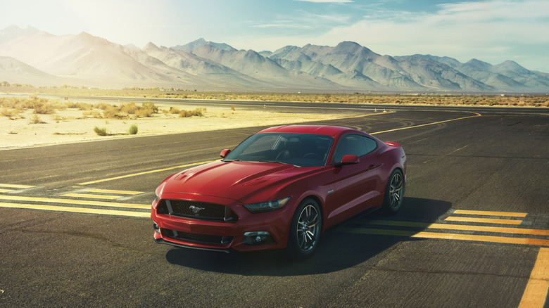 S550 Ford Mustang GT front 3/4