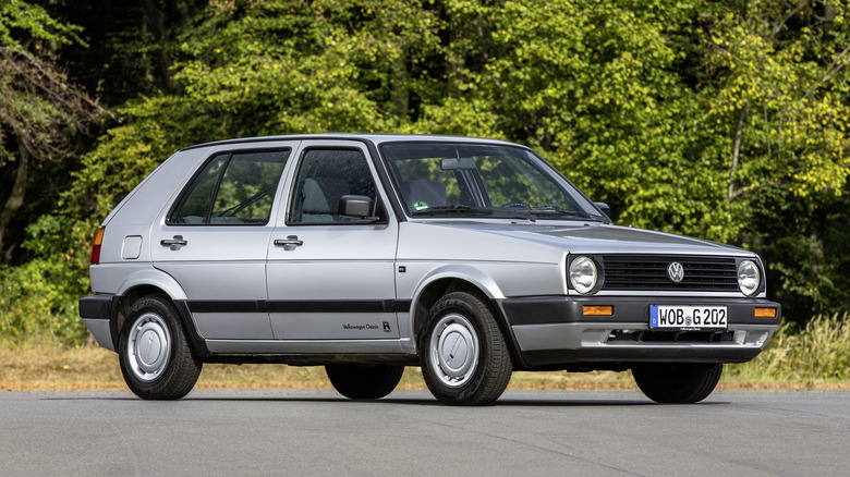 MkII Volkswagen Golf front 3/4