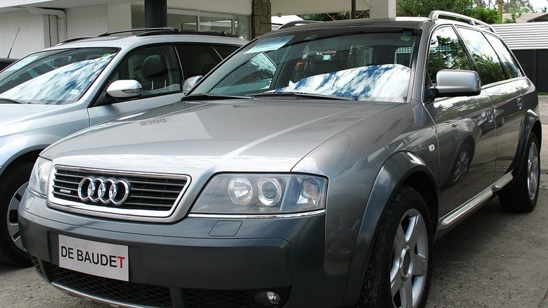 Close up of Audi A6