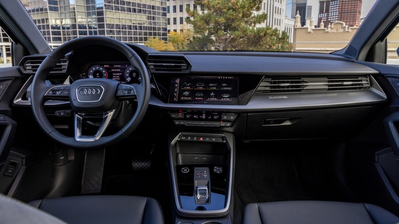Audi A3 interior center view