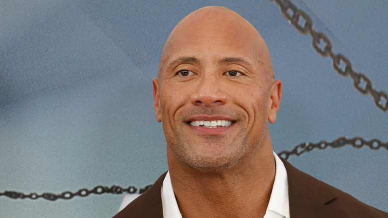 Dwayne "the Rock" Johnson at event