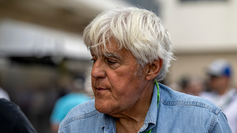 Jay Leno at car meet
