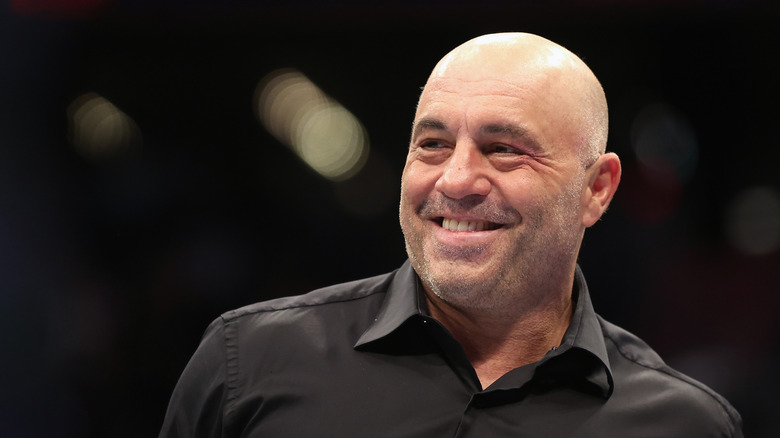 Joe Rogan on stage