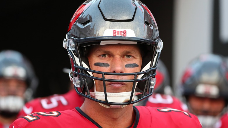 Tom Brady at a game