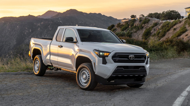 2025 Toyota Tacoma SR front 3/4