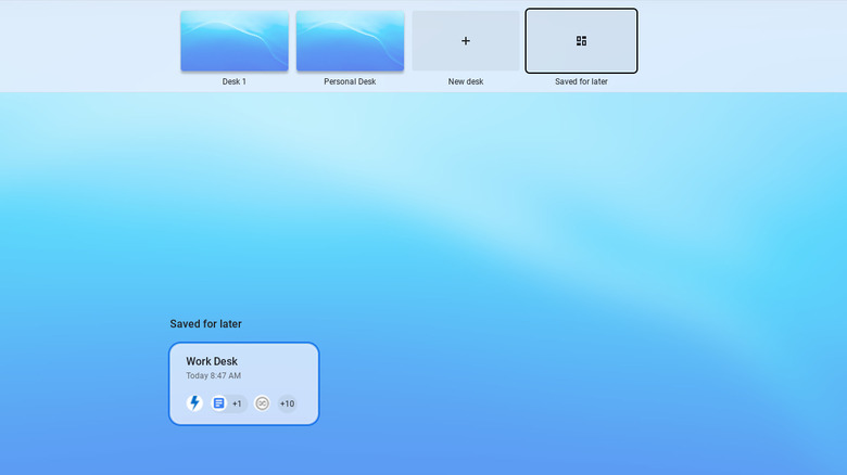 Chromebook Virtual Desks