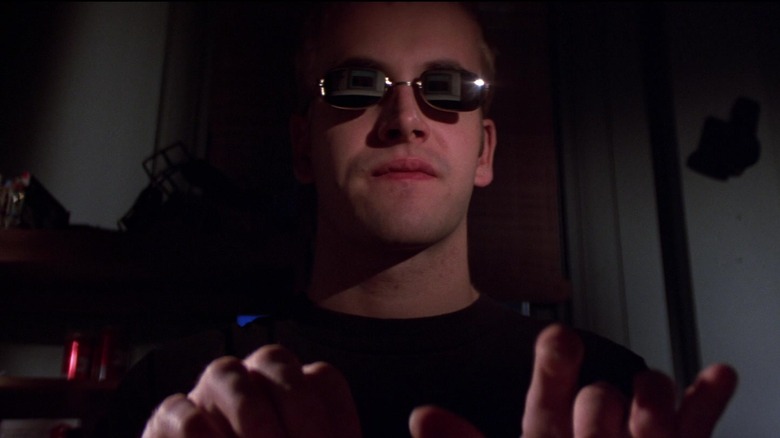 Hackers hacking scenes