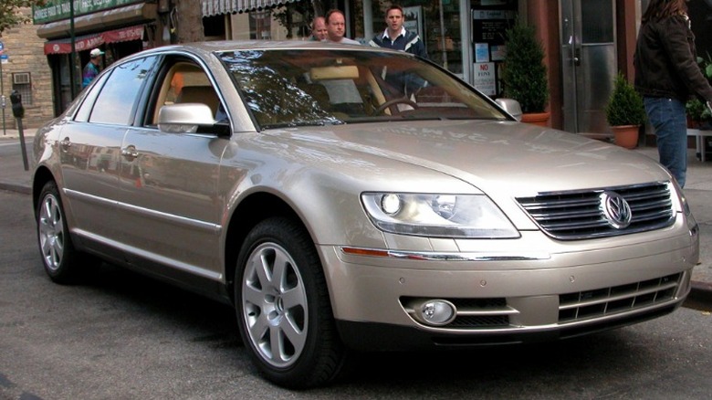 Volkswagen Phaeton parked in street