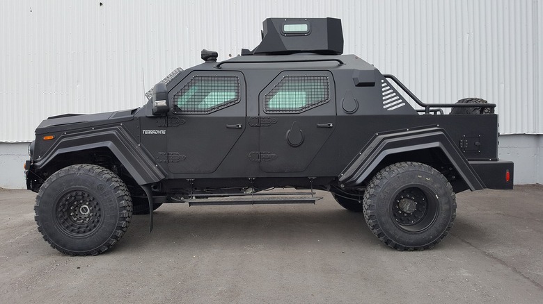 Terradyne Ford F550 armored security vehicle
