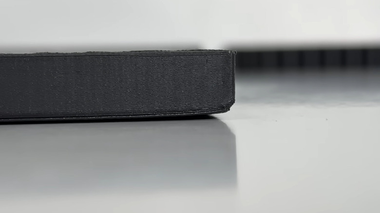 A 3D model warping off the bed.